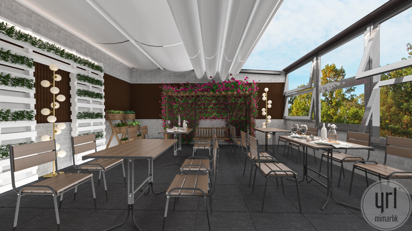 YRL Gropu Cafe Tasarımı